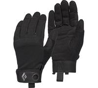 Guantes de vía ferrata Black Diamond Crag Gloves Talla de guantes: S / Color: negro