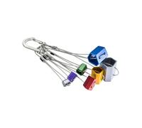 Black Diamond - Empotradores escalada - Hex Set #4-10 - Gris Gris one size