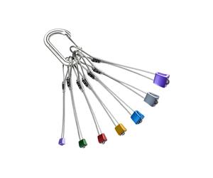 Black Diamond - Empotradores escalada - Stopper Set Pro #5-11 - Púrpura Púrpura one size