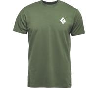 BLACK DIAMOND Equipment For Alpinist Ss Tee - Hombre - Verde - talla XL- modelo 2025