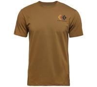 Black Diamond - Camisetas - M Faded SS Tee Dark Curry - Talla 175-193 cm - Marrón Marrón 175-193 cm