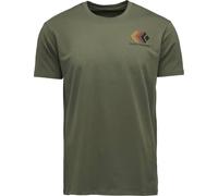 Black Diamond - Ropa para escalada - M Faded SS Tee Tundra - Talla M - Verde Verde M
