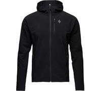 Black Diamond - Forros polares - M Coefficient Storm Full Zip Hoody Black - Talla XL - Negro Negro XL