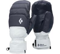 Black Diamond - Guantes de esquí mujer - W Mission Mx Mitts Charcoal Belay Blue para Mujer de Cuero - Talla S - Gris Gris S