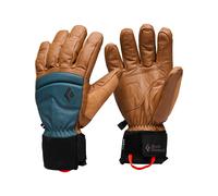 Black Diamond - Guantes de esquí - Spark Gloves Rye Midnight Blue de Cuero - Talla M - Marrón Marrón M