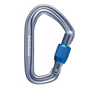 Black Diamond Hotforge Screwgate Carabiner, Gray Sproting Goods, Unisex, Gris, Talla única