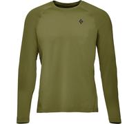 Black Diamond M Alpenglow Ls Crew (Camp Green) camiseta de manga larga para hombre