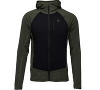 BLACK DIAMOND M Coefficient Lt Hybrid Hoody - Hombre - Verde / Negro - talla XL- modelo 2025