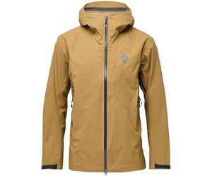 BLACK DIAMOND M Highline Stretch Shell - Hombre - Beige / Marrón - talla L- modelo 2026
