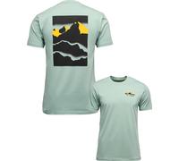 BLACK DIAMOND Mountainscape Ss Tee - Hombre - Verde - talla L- modelo 2025