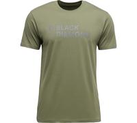 Black Diamond Mini Stacked Short Sleeve T-Shirt M