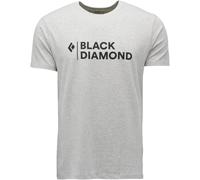 BLACK DIAMOND Mini Stacked Ss Tee - Hombre - Gris - talla S- modelo 2026