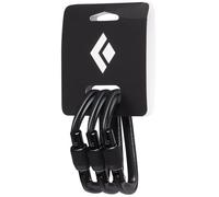 Black Diamond - Mosquetones Escalada - Hotforge Screwgate 3 Pack Black - Negro Negro one size