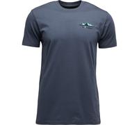 BLACK DIAMOND Mountainscape Ss Tee - Hombre - Azul - talla S- modelo 2026