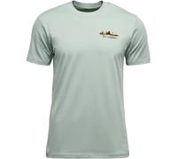BLACK DIAMOND Mountainscape Ss Tee - Hombre - Verde - talla S- modelo 2026