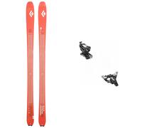 Black Diamond - Packs esquí de travesía - Pack Helio Carbon 88 2027 de Madera - Rojo Rojo 152 cm.161 cm.170 cm