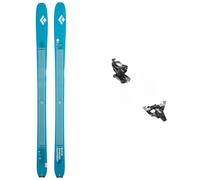 Black Diamond - Packs esquí de travesía - Pack Helio Carbon 95 2027 de Madera - Azul Azul 162 cm.169 cm.176 cm.183 cm.155 cm