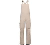 Black Diamond - Pantalones de esquí - M Factor Bibs Moonstone de Nylon - Talla S - Beige Beige S