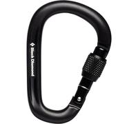 BLACK DIAMOND Pearlock Screwgate Carabiner - Unisex - Negro - talla única- modelo 2026