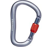 BLACK DIAMOND Rocklock Screwgate Carabiner - Unisex - Gris - talla única- modelo 2026