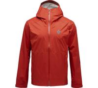 Black Diamond Fineline Stretch Shell Caballeros Chaqueta para exteriores XL Rojo