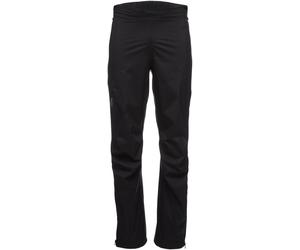 Black Diamond - Ropa de senderismo - M Stormline Stretch Full Zip Rain Pants Black - Talla S - Negro Negro S