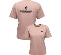 Black Diamond - Ropa de senderismo mujer - W Equipment For Alpnst SS Tee Pale Mauve para Mujer - Talla S - Rosa Rosa S