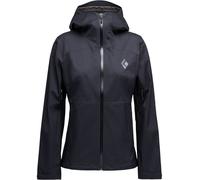 Black Diamond - Ropa de senderismo mujer - W Fineline Stretch Shell Black para Mujer - Talla L - Negro Negro L