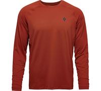 Black Diamond - Ropa para escalada - M Alpenglow LS Crew Burnt Sienna - Talla M - Naranja Naranja M