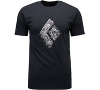 Black Diamond - Ropa para escalada - M Engineered Diamond SS Tee Black - Talla L - Negro Negro L