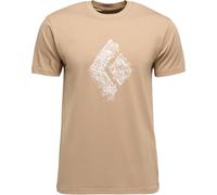 Black Diamond - Ropa para escalada - M Engineered Diamond SS Tee Mushroom - Talla L - Beige Beige L