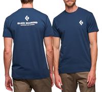 Black Diamond - Ropa para escalada - M Equipment For Alpinist SS Tee Indigo - Talla L - Azul Azul L