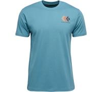Black Diamond - Ropa para escalada - M Faded SS Tee Cr lue - Talla S - Azul Azul S