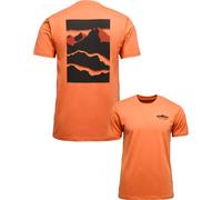 Black Diamond - Ropa para escalada - M Mountainscape SS Tee Moab Brown - Talla S - Naranja Naranja S