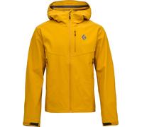 Black Diamond - Ropa para esquí de travesía - M Dawn Patrol Softshell Amber de Softshell - Talla S - Amarillo Amarillo S