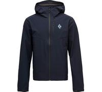 Black Diamond - Ropa para esquí de travesía - M Dawn Patrol Softshell Black de Nylon - Talla L - Negro Negro L