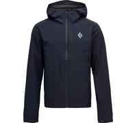 Black Diamond - Ropa para esquí de travesía - M Dawn Patrol Softshell Black de Nylon - Talla M - Negro Negro M