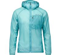Black Diamond - Ropa para trail running - M Distance Wind Shell Glacier - Talla L - Azul Azul L