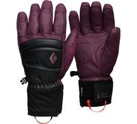 Black Diamond - Guantes de esquí mujer - W Spark Gloves Dapper Fig de Cuero - Talla L - Púrpura Púrpura L