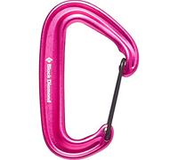 Black Diamond MiniWire Mosquetón de engaste One Size Rosa subido