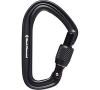Black Diamond HotForge Screwgate Mosquetón Talla única Negro
