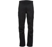 BLACK DIAMOND Stormline Str Fl Zp Rn Pants - Hombre - Negro - talla XS- modelo 2024