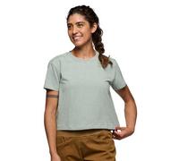 Black Diamond Stripe Crop Short Sleeve T-Shirt XL