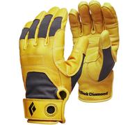 Black Diamond - Accesorios para escalada - Transition Gloves Natural de Cuero - Talla S - Amarillo Amarillo S