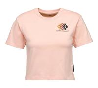 BLACK DIAMOND W Faded Crop Ss Tee - Mujer - Rosa - talla M- modelo 2026