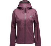 Black Diamond - W Fineline Stretch Shell Fig para Mujer - Talla L - Púrpura Púrpura L