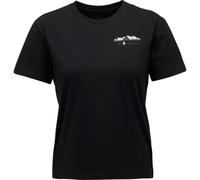 BLACK DIAMOND W Mountainscape Ss Tee - Mujer - Negro - talla XS- modelo 2026