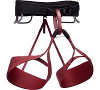 Black Diamond W Solution Arnés Babsi Edition Rojo-Negro, Cinturón de Asiento, Talla M - Color Cherrywood