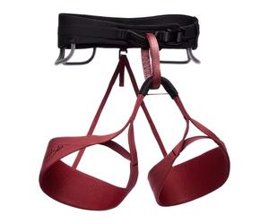 Black Diamond W Solution Arnés Babsi Edition Rojo-Negro, Cinturón de Asiento, Talla M - Color Cherrywood