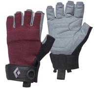 BLACK DIAMOND W's Crag Half-finger Gloves - Mujer - Violeta / Gris - talla 8.5/9- modelo 2025